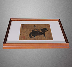 洞口书画装裱配框服务案例